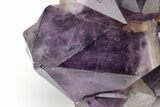 Deep Purple Amethyst Crystal Cluster With Large Crystals #223287-2